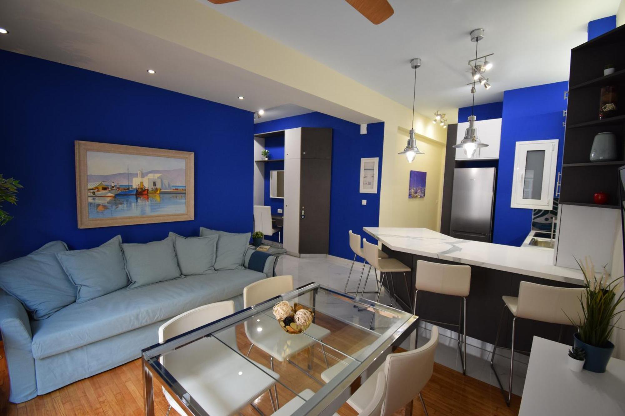 Piraeus Blue Apartment Екстериор снимка